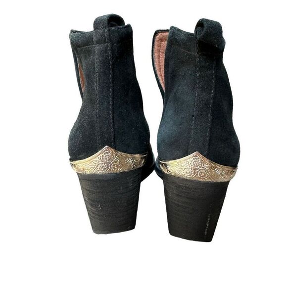 Jeffrey Campbell Cromwell Ankle Boot Pointed Women’s Size 8.5 Black Leather - Picture 3 of 9